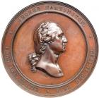 1860 Washington Mint Cabinet Medal. Baker-326A, Julian MT-23 Bronze. NGC MS-64. NGC MS64