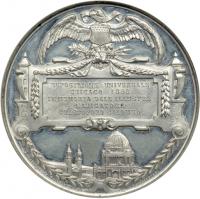 1892-93 World's Columbian Exposition, Esposizione Universale, Columbus Led by Light. Eglit-37. NGC MS-62.. NGC MS62 - 2