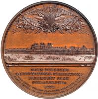 1876 U.S. Centennial Exposition, Main & Art Gallery Building. NGC MS-66. NGC MS66 - 2