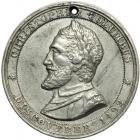 1893 Columbus Bust/Exposition View Medal. Eglit-13. HK-234A Reverse