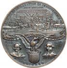 1893 Declaration of Independence Medal. Eglit-36A. NGC AU55