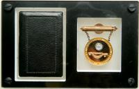 1893 World's Columbian Exposition Shooting Festival Gold Medal with Original Presentation Case.. PF - 2