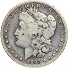 1893-S Morgan Dollar. VG