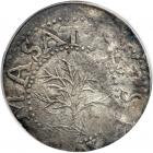 1652 Massachusetts Oak Tree Sixpence Noe-16 Rarity-5 PCGS Genuine