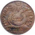 1787 Fugio Cent Newman 18-H Rarity-5. PCGS VF25