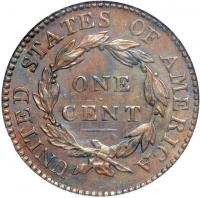 1819 N-2 R1 Large Date. PCGS MS64 - 2