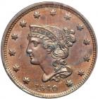 1840 N-4 R4 Small Date (the so-called 40 over 39 variety). PCGS AU58