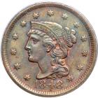 1848 N-4 R4+ Boldly Repunched Date. PCGS MS63