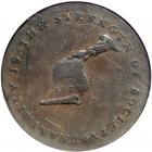 (1792-1794) Kentucky Halfpence Token with Plain Edge Breen-1155. NGC EF45