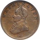 (1815-1820) Washington Double Head Cent Breen-1205 NCS Genuine