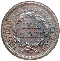 1849/8 N-8 R2 So-called Overdate 9 over 8 NCS graded UNC details, improperly cleaned - 2