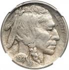 1914-D Buffalo Nickel. NGC EF40