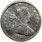 1801 Draped Bust Half Dime. SEGS F12