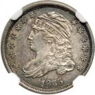 1835 Capped Bust Dime. NGC AU58