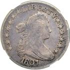 1807 Draped Bust Half Dollar. NGC F12