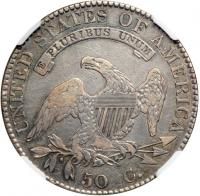 1819 Capped Bust Half Dollar. NGC VF35 - 2