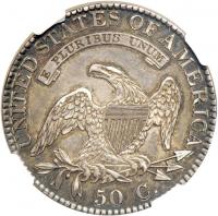 1822 Capped Bust Half Dollar. NGC AU53 - 2