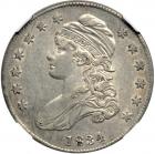 1834 Capped Bust Half Dollar. NGC AU55