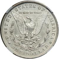 1891-CC Morgan Dollar. NGC AU55 - 2