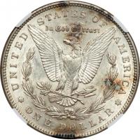 1899 Morgan Dollar. NGC AU55 - 2