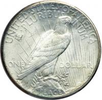 1927 Peace Dollar. PCGS MS63 - 2