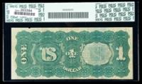 1869, $1 United States Note. PCGS Very Fine 25 Apparent - 2