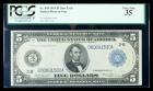 1914, $5 Federal Reserve Note. PCGS Very Fiine 35