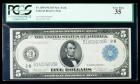 1914, $5 Federal Reserve Note. PCGS Very Fine 35