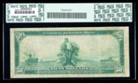 1914, $50 Federal Reserve Note. PCGS Very Fine 25 - 2