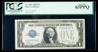 1928-B, $1 Silver Certificate. PCGS Gem New 65PPQ