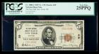 1929, $5 National Bank Note. The First NB of the City of New York, New York, NY. Ch. #29. PCGS Very Fine 25PPQ