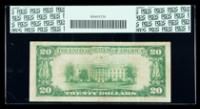 1929, $20 National Bank Note. The First NB, Huntington, PA. Ch# 31. PCGS Very Fine 20 - 2