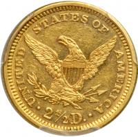 1868 $2.50 Liberty - 2