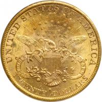 1890-S $20 Liberty. ICG MS61 - 2