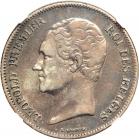 Belgium. 2 ½ Francs, 1849. NGC VF30