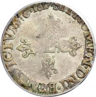 France. ½ Franc, 1617-C. PCGS VF30 - 2