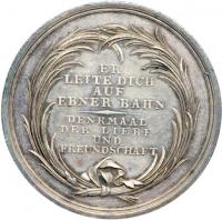 Germany. Silver Baptismal Medal, ND (C.1800). EF - 2