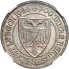 Germany. 3 Reichsmark, 1926-A. NGC MS63