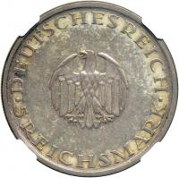 Germany. 5 Reichsmark, 1929-A. NGC EF45 - 2