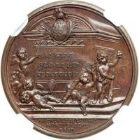 Great Britain. Medal, 1658. NGC MS63 - 2