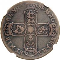 Great Britain. Halfcrown, 1688. NGC G6 - 2