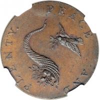 Great Britain-Hampshire. Halfpenny, 1794. NGC MS63 - 2