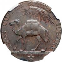 Great Britain-Somersetshire. Halfpenny, 1794. NGC MS63 - 2