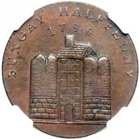 Great Britain-Suffolk. Halfpenny, 1796. NGC MS64 - 2