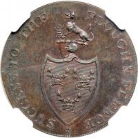 Great Britain-Suffolk. Halfpenny, ND. NGC MS63 - 2