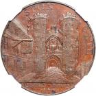 Great Britain-Warwickshire. Halfpenny, 1797. NGC AU55