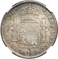 Mexico. 8 Reales, 1808-Mo TH. NGC AU55 - 2