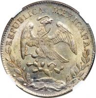 Mexico. 8 Reales, 1891-Zs FZ. NGC MS62 - 2