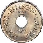 Palestine. 10 Mils, 1927. PCGS MS65