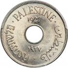 Palestine. 10 Mils, 1927. PCGS MS64